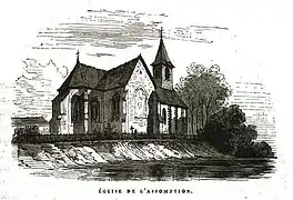 L'église au XIXe siècle par Charles Fichot.