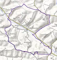 Carte topographique