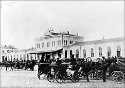 Vers 1900.
