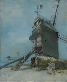 Le Moulin de la Galette, de Vincent Van Gogh.