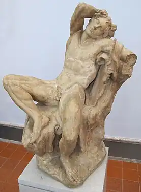 Copie du Faune Barberini (1799) par Vincenzo Pacetti (en), Berlin, Bode-Museum.