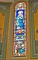 vitrail de la sainte famille