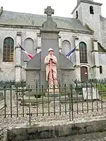 Le monument aux morts pour la patrie.