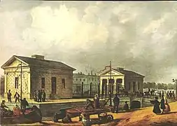 La porte de Flandre au XIXe siècle