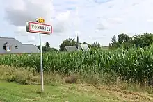 Entrée du village