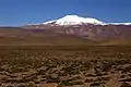 Le volcan Nevado de Quewar.