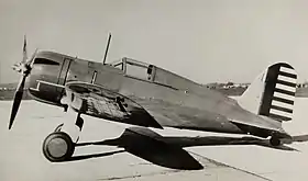 Vue de l'avion.