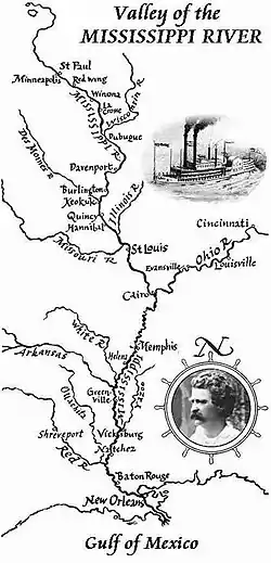 Image illustrative de l’article La Vie sur le Mississippi