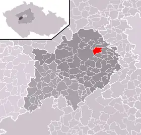 Localisation de Vráž