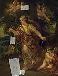 Femme avec putti.