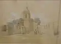 Vue de l'église Saint-Jean.