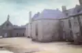 Vue de la façade Nord du château du Guilguiffin.