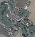 Vue aérienne.