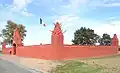 vue extérieure du tata sénégalais