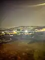 Vue partielle la nuit côté sud.