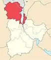 Localisation de Raïon de Vychhorod