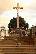 Croix du cimetière, la Chapelle-Heulin.