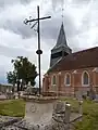 Le cimetière.
