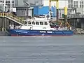 « Petit patrouilleur côtier » WSP4 de la Wasserschutzpolizei Basse-Saxe à Brake (Unterweser).
