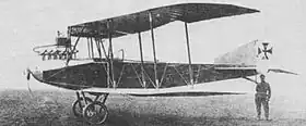 Vue de l'avion.