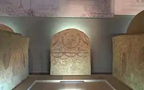 Intérieur d'une tombe du IVe&nbsp;siècle.