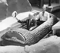 Timber Mountain Log Ride en 1969.