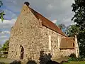 Vue de l'église de Warlin