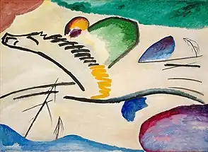 Le Cavalier (1911), 94&nbsp;×&nbsp;130&nbsp;cm