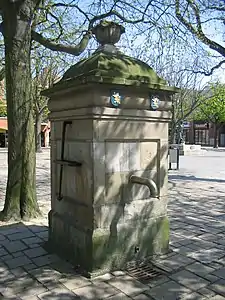 Pompe à eau de village, 's-Gravenzande, Holande, XVIIIe siècle.