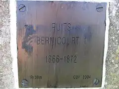 Puits Bernicourt no&nbsp;1, 1866 - 1872.