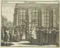 Die Copulation, cérémonie sous la houppa (Nürenberg, 1724)