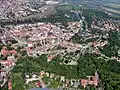 Weißenfels, vue aérienne