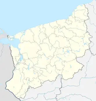 Voir sur la carte administrative de voïvodie de Poméranie-Occidentale