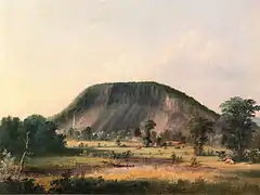 West Rock, New Haven, vers 1857, New Haven Museum and Historical Society (en)