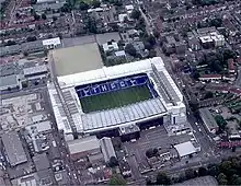Vue aérienne du stade