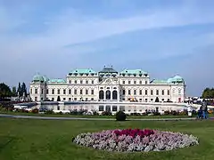 Le palais du Belvédère dans le 3e&nbsp;arrondissement.