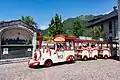 Le Funny Trains présent à Esino Lario lors de la Wikimania 2016.