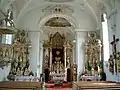 Église Saint Jacques : intérieur