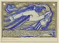 Dessin pour un calendrier, novembre, 1930-1931
