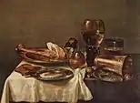 Nature morte au jambon, 1635Alte Pinakothek, Münich