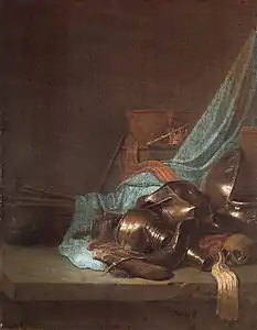 Nature morte avec armes et bannières, Brunswick, musée Herzog Anton Ulrich.