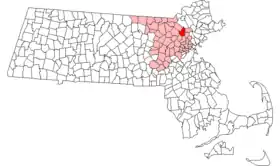 Localisation de Wilmington