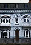 La maison Allard sur la place Wilson.