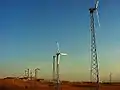 Anciennes éoliennes du parc d'Altamont Pass en 2003.