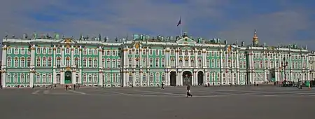 Le palais d'Hiver (1762–1796).