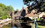 Canal de la Lauter. Enceinte de l'Abbaye ( XIIIe et XVe siècles)