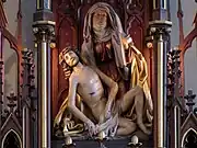 Pietà du XVe siècle.