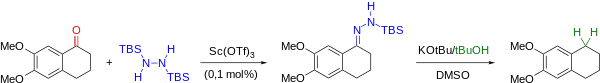 Wolff-Kishner Myers modification