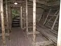 Cagna reconstituée (abri en forêt utilisé par les résistants)