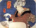 La fabrication des perruques au Japon - XIXe&nbsp;siècle